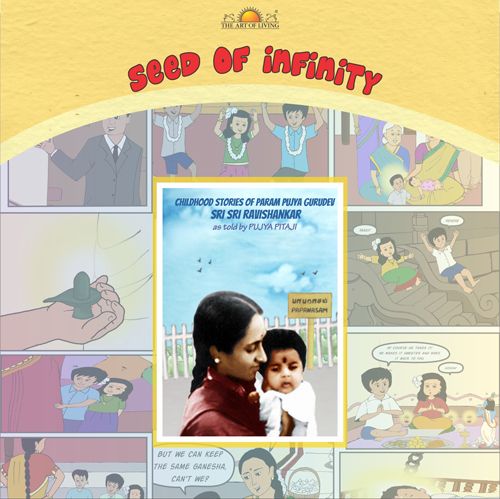 Seed of infinity book for kids by art of living