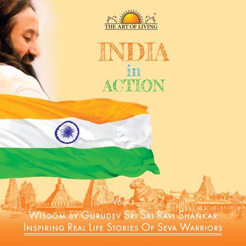 India in action book by Sri Sri