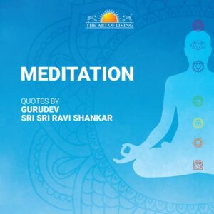 Meditation book by Sri Sri Ravishankar