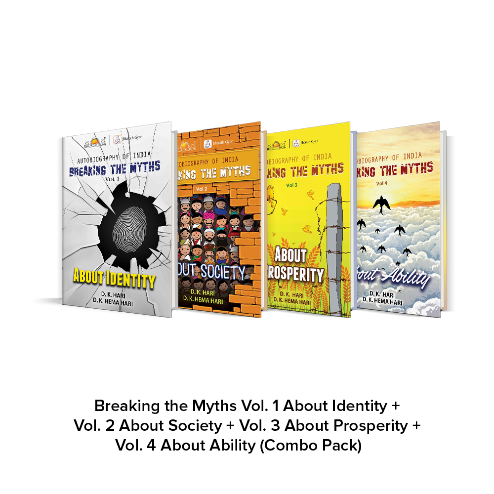 Buy Breaking the Myths - All 4 Volumes | Indian Myths | The Art of Living  Shop | Flex Caps
